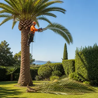 Palm tree cutting Dromana Vic