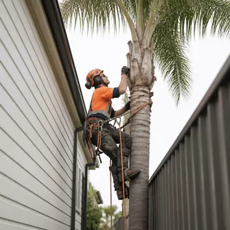 Difficult access palm removal Dromana Vic