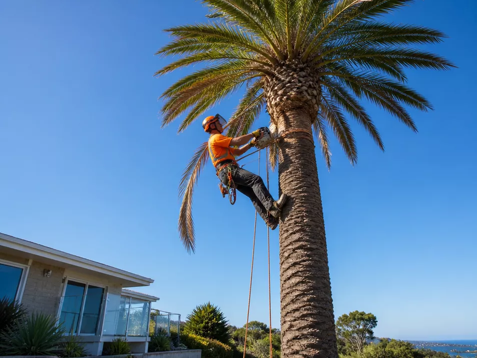 Professional palm tree removal in Mount Martha, VIC