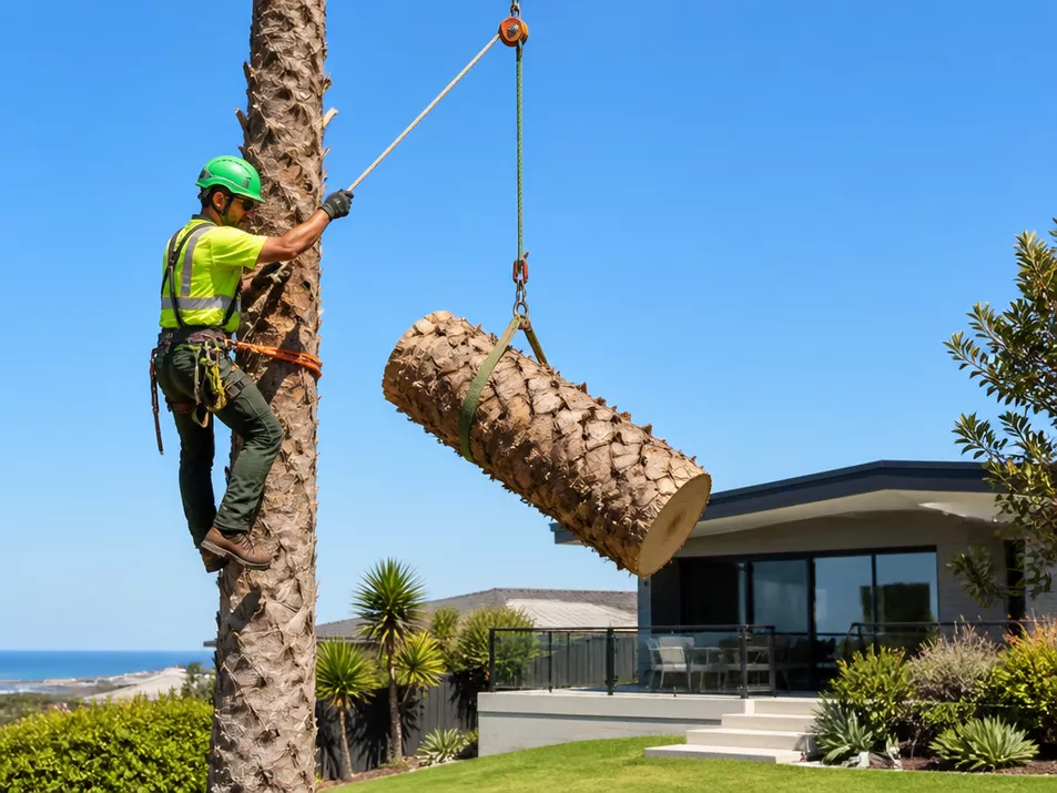 Professional palm tree removal in Safety Beach, VIC