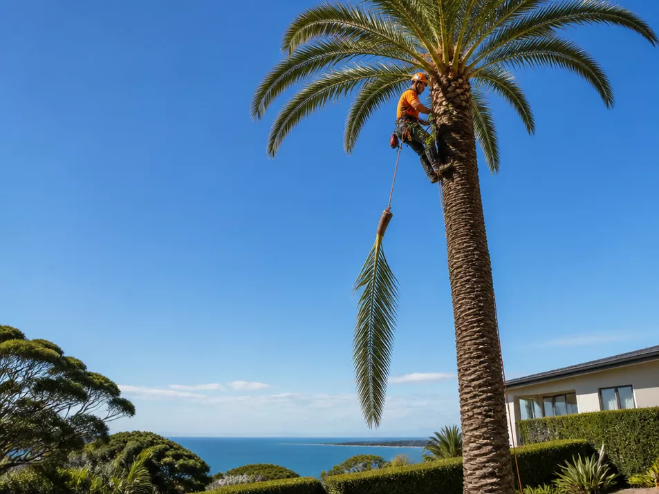 Professional palm tree removal in Sorrento, Victoria