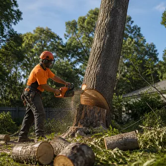 Stump Grinding in Baxter
