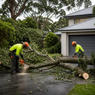Emergency tree removal in Mount Eliza after storm